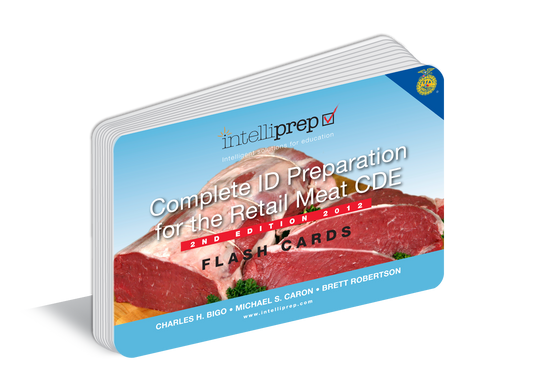 Retail Meat Flash Cards